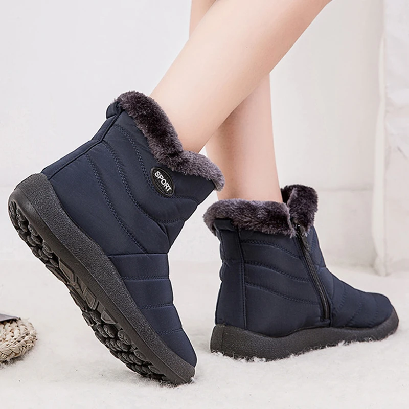 anti slip winter boots womens