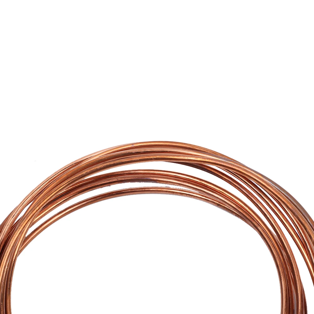 T2 pure copper wire Bare Wire red copper wire conductive solid wire fine  Outer Diameter 0.16/0.2/0.3/0.4/0.5/0.6/0.7/0.8/3mm