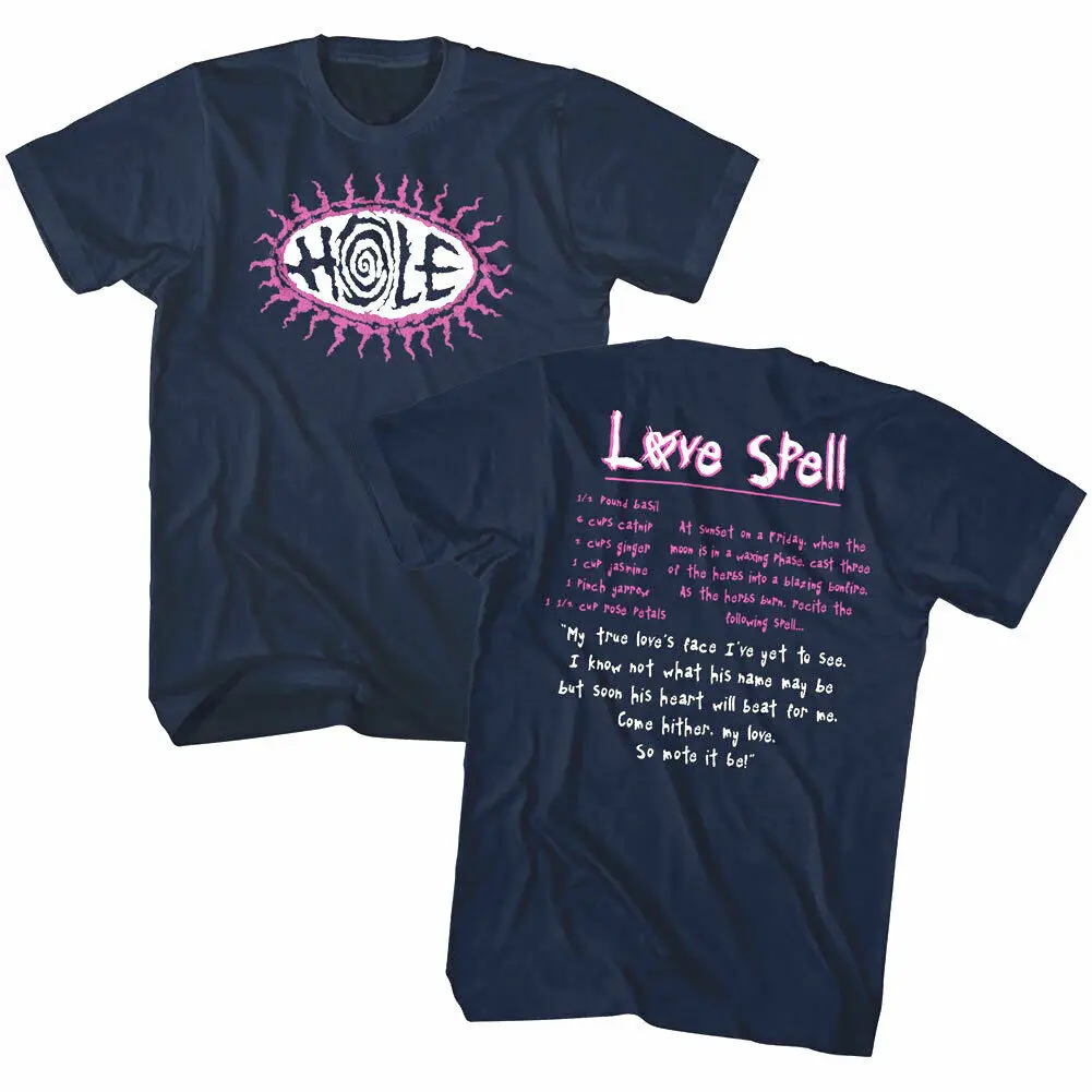 Hole Love Spell Lyrics Mens T Shirt 