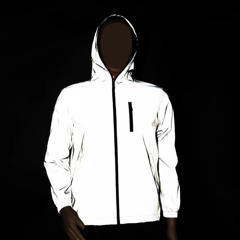 reflective cycling windbreaker