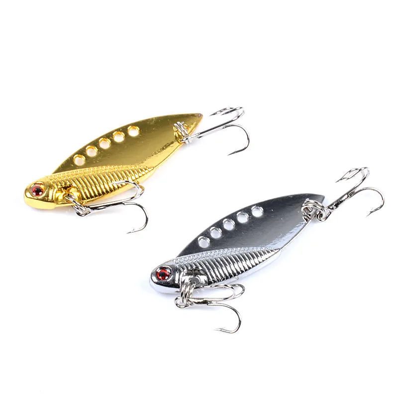 Trout Spoon Fishing Lures Spinner Bait Wobblers Jig Lures Pesca Isca  Artificial VIB Sequins Hard Baits