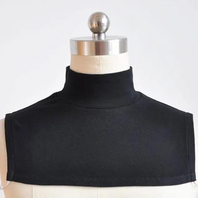 Womens Fake Collar Faux Turtleneck Neck 