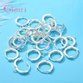 Hot Sale 925 Sterling Silver Earrings Accessories Fashion Simple DIY Making For Women Hoop Earings Jewelry Findings preview-5