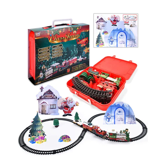 trackmaster christmas train