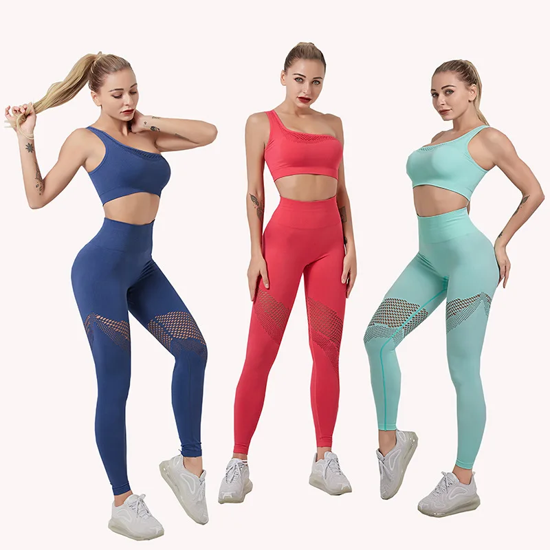 LANTECH Women Yoga Pants Sports Running Sportswear Stretchy Fitness Leggings  Seamless Tummy Control Gym Compression Tights Pants