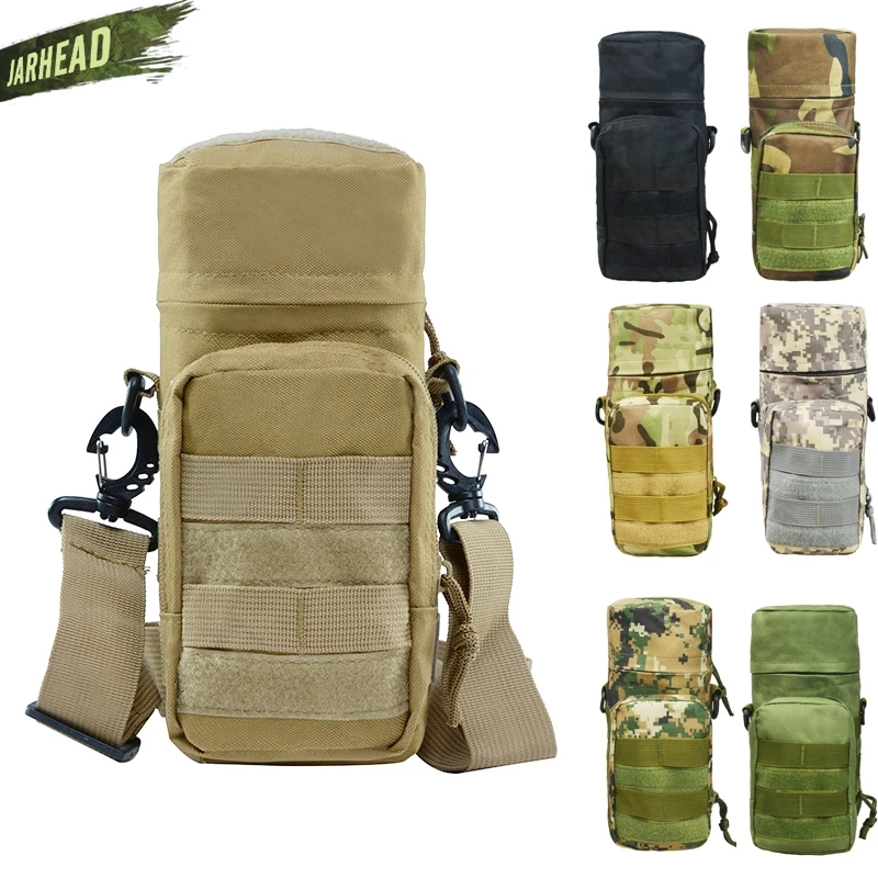 Set Outdoor Tactical Military Molle Water Bag - Travel Kettle Set