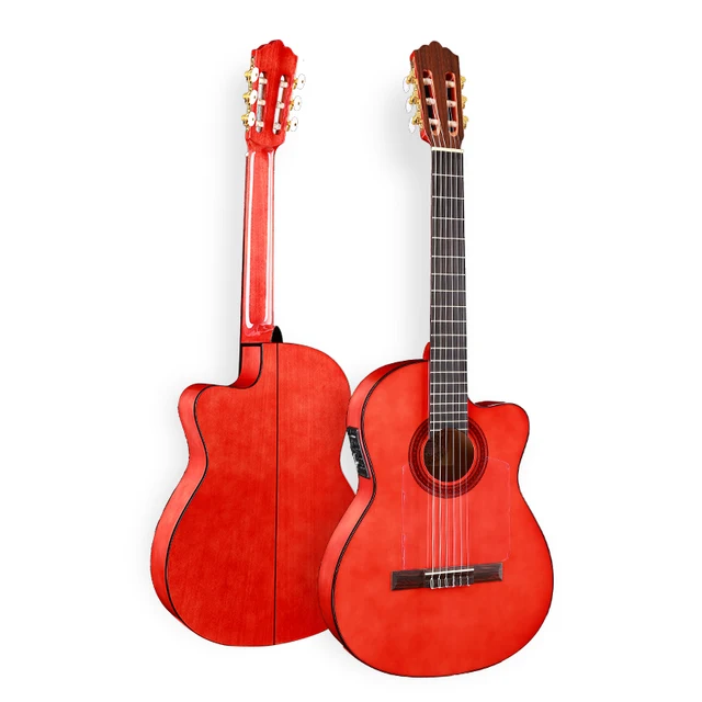 electro acoustic flamenco guitar