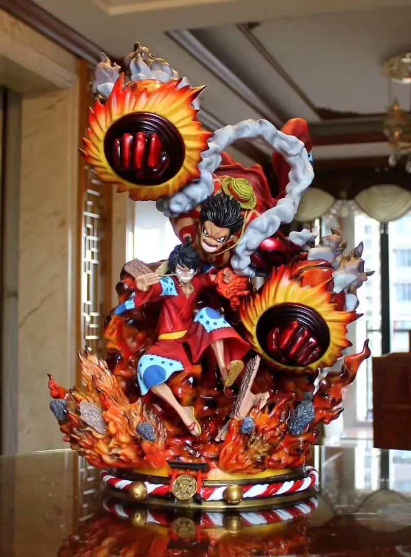 luffy snake man statue