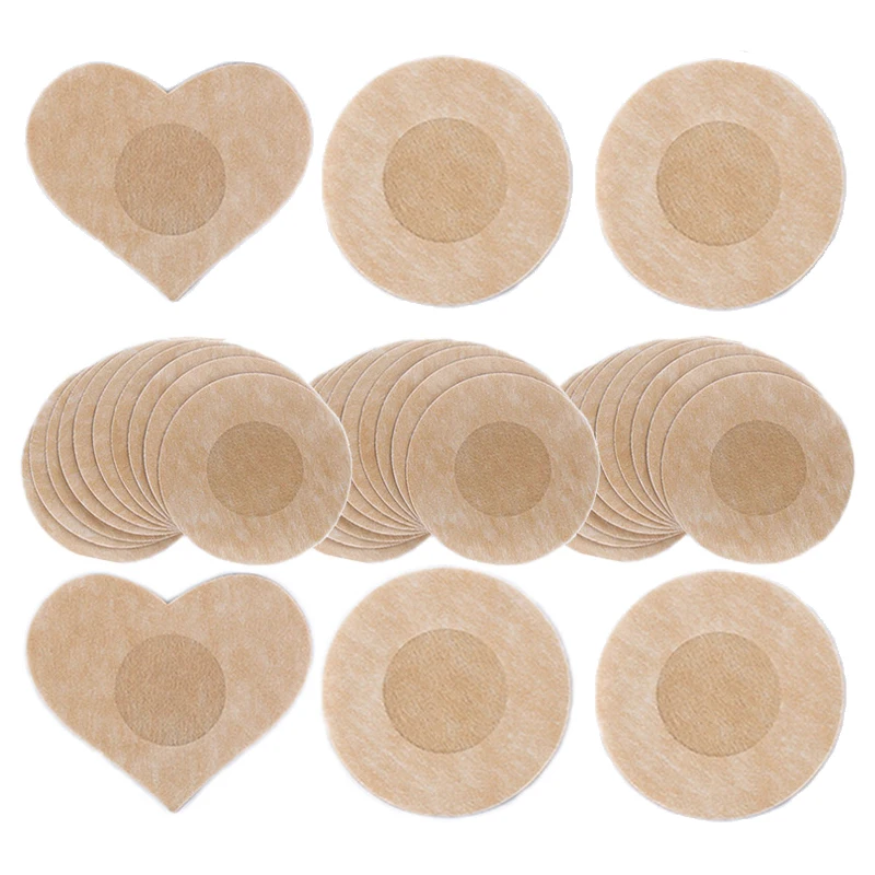 Nipple Pasties Nipple Covers Women Adhesive Breast Petals Disposable Pads Female Stickers for Nipples On The Chest 10/50Pcs