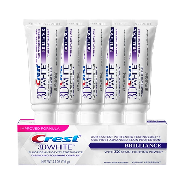 crest 3d white luxe glamorous white whitening toothpaste