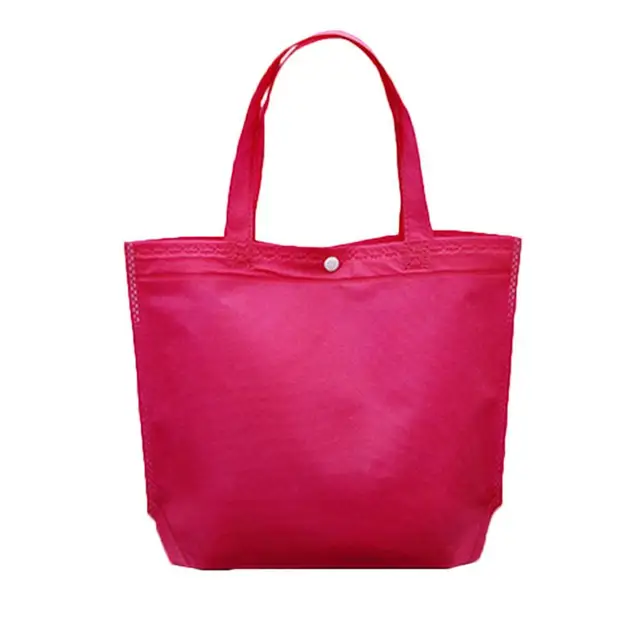 folding tote bag with pouch