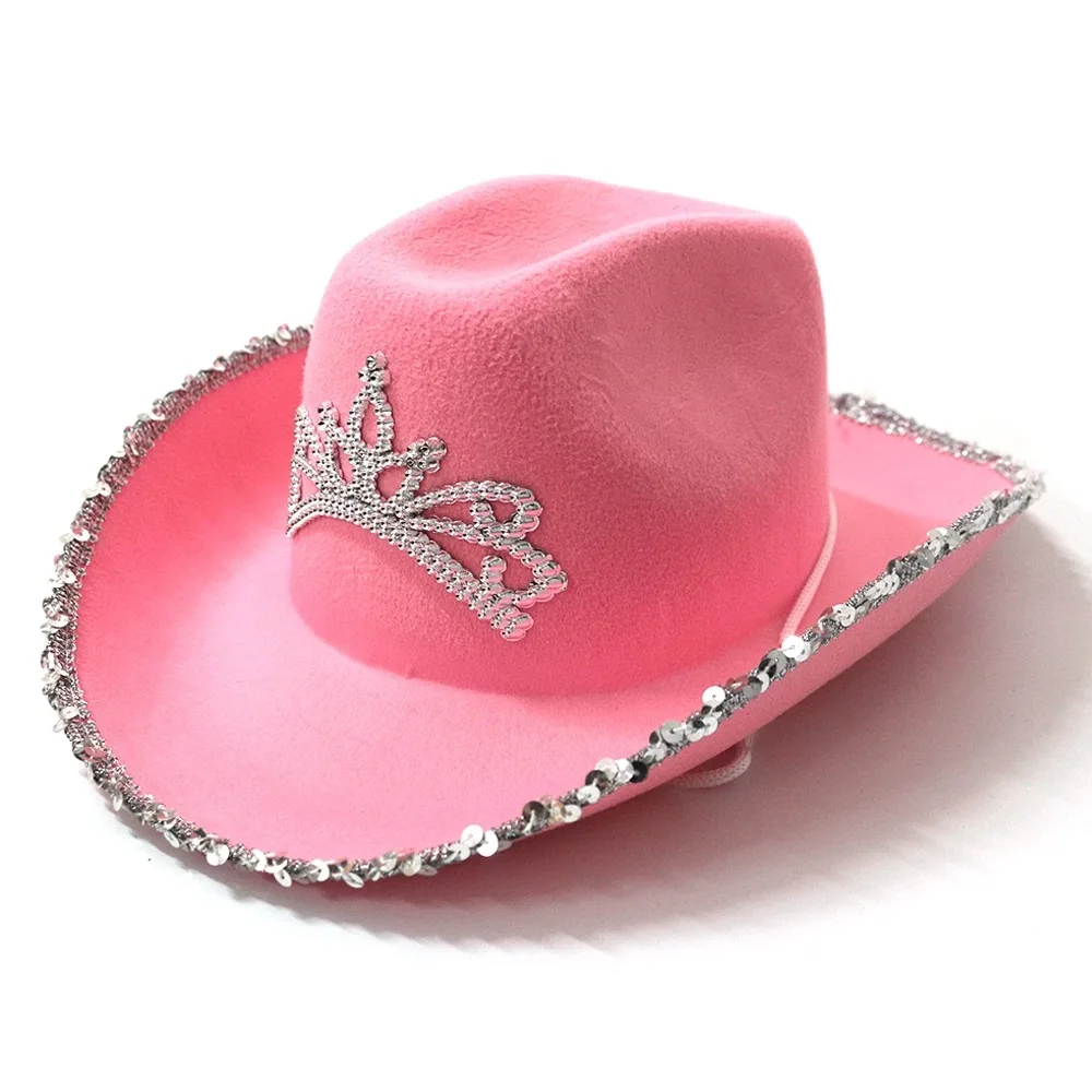 pink cowboy hat womens