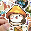 Cartoon Mushroom Stickers Children's Cute Plant Scrapbooking Sticker for Kids School Office Stationery Kawaii Stickers Aesthetic preview-2