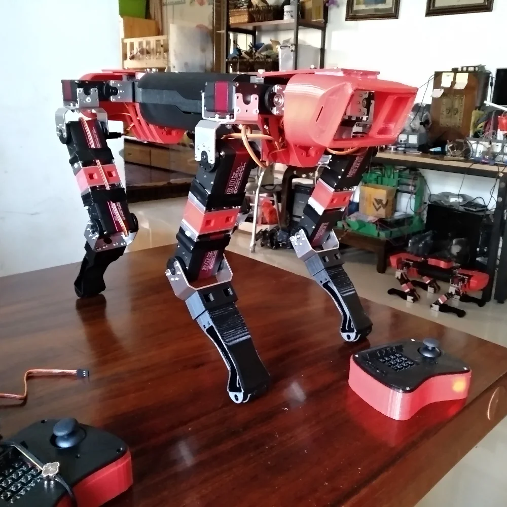 Open-source 4-legged Robot Plus Large 4-legged Robot Dog STEM Education for Arduino preview-5