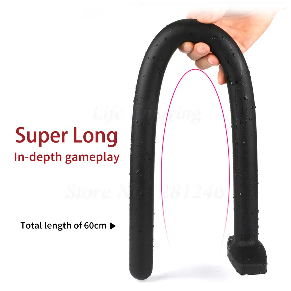 Купить Секс товары | 70cm Super Long Dildo Huge Silicone Long Anal Dildo  Butt Plug Erotic Adult Sex Toy For Women Men Anus Dilator Anal Plug Expander