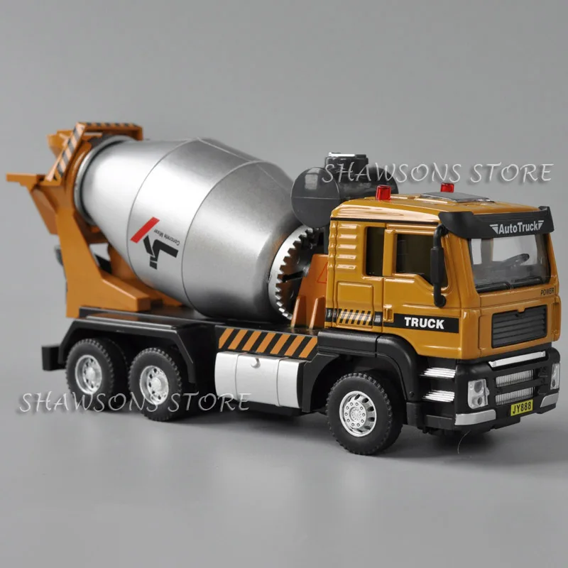 diecast concrete mixer trucks