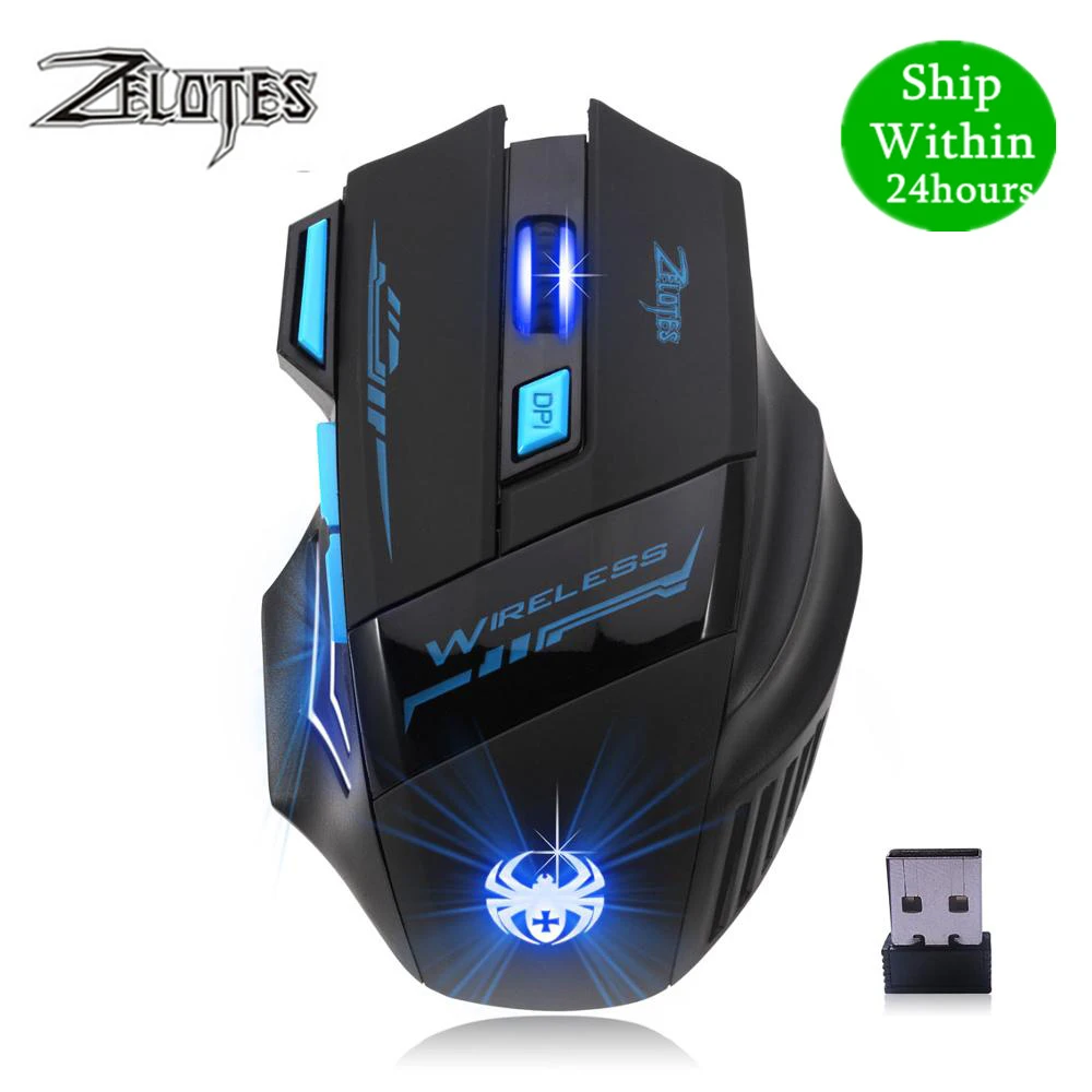 gaming mouse wireless led