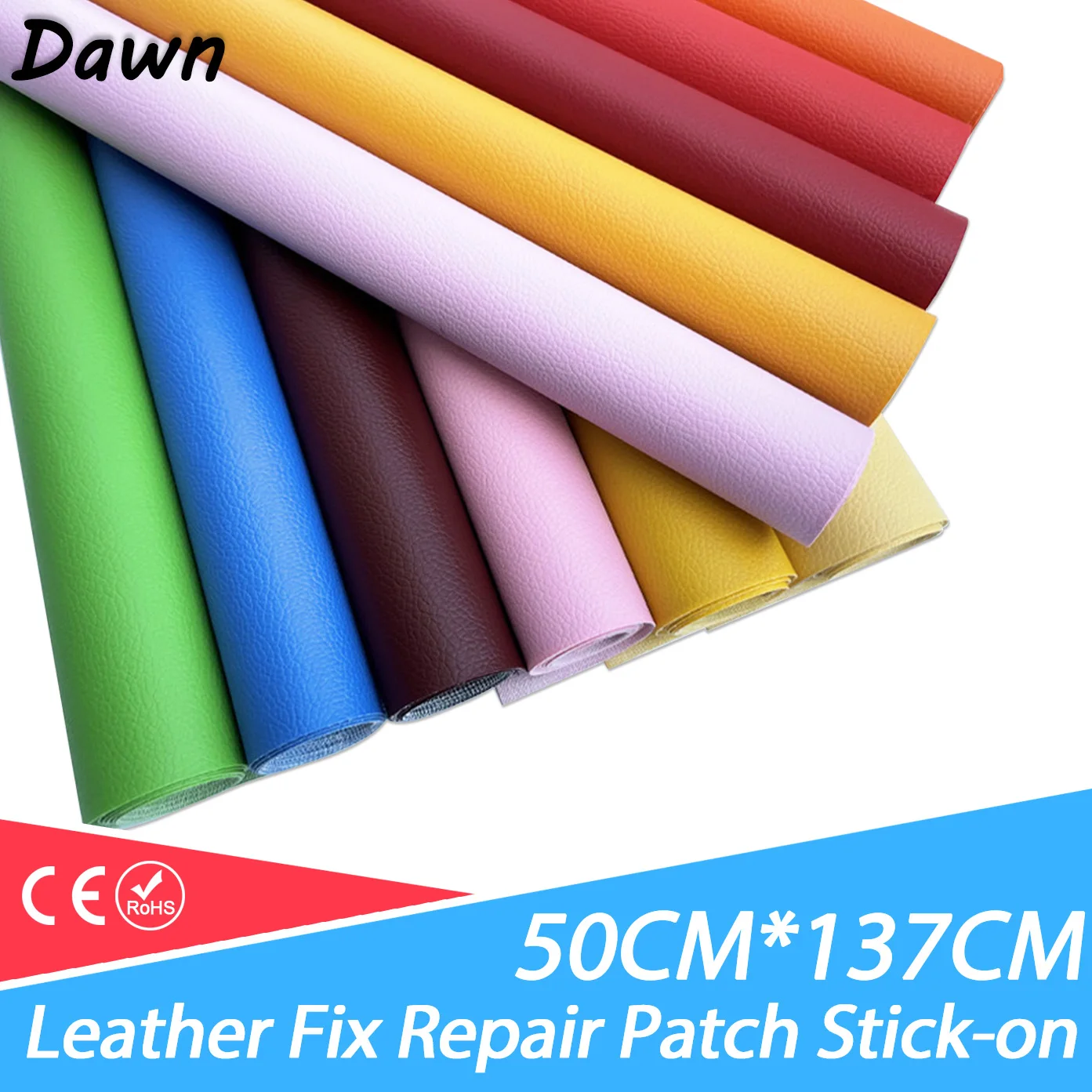 Self Adhesive Leather Fix Repair Patch Stick-on Sofa Car seat Repairing Subsidies Leather PU Fabric Stickers Patches Waterproof preview-7