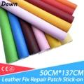 Self Adhesive Leather Fix Repair Patch Stick-on Sofa Car seat Repairing Subsidies Leather PU Fabric Stickers Patches Waterproof preview-1