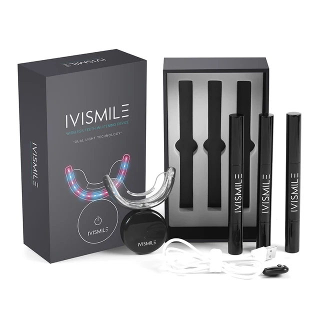 ivismile wireless teeth whitening kit