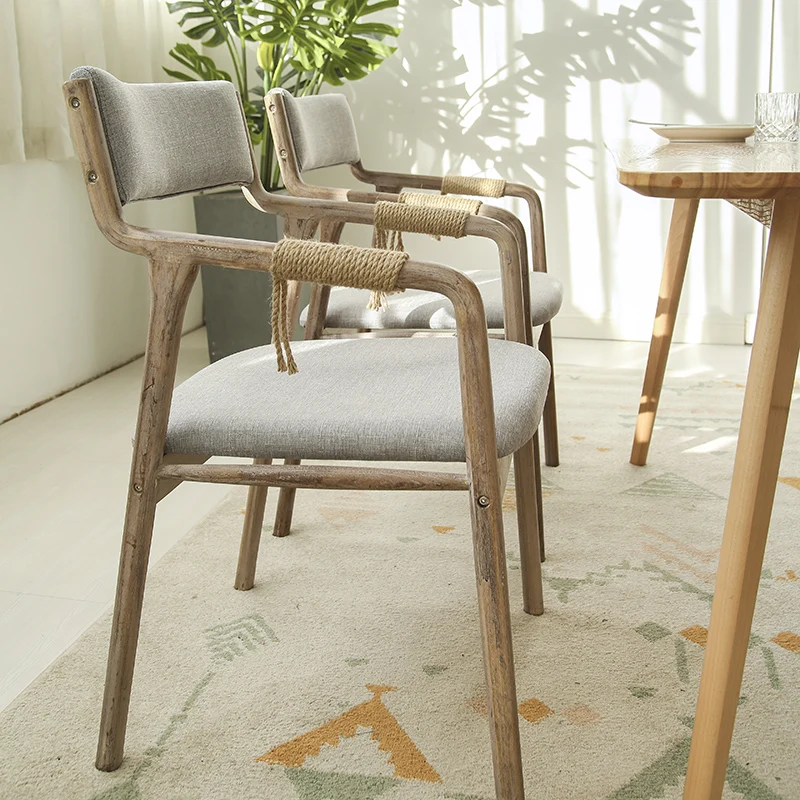 retro dining chairs with arms