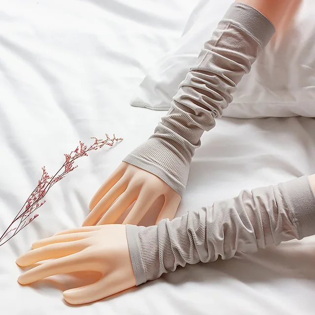 silk hand gloves