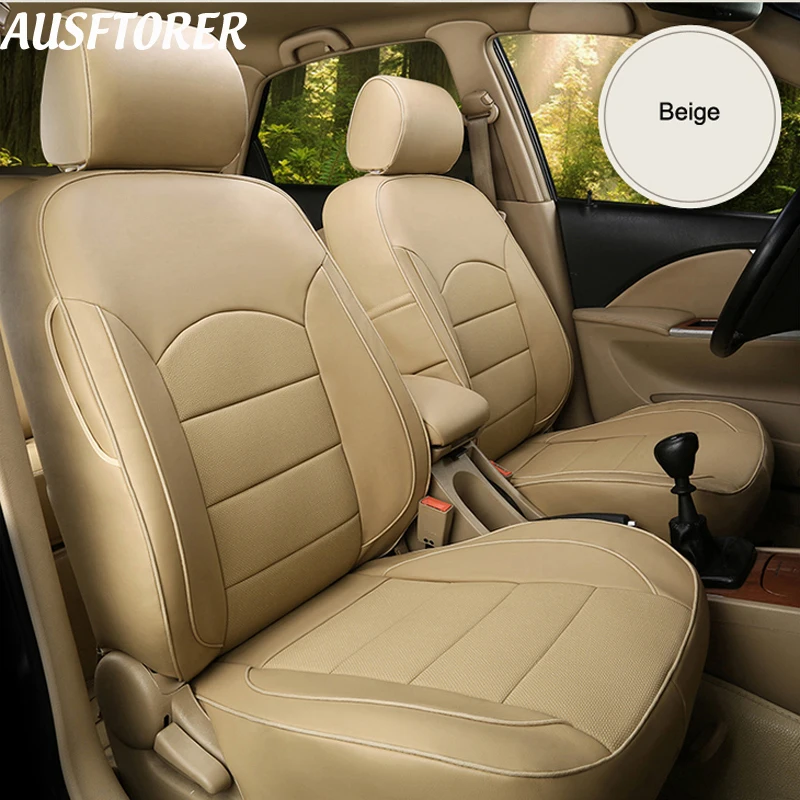 genuine leather car seat cushion