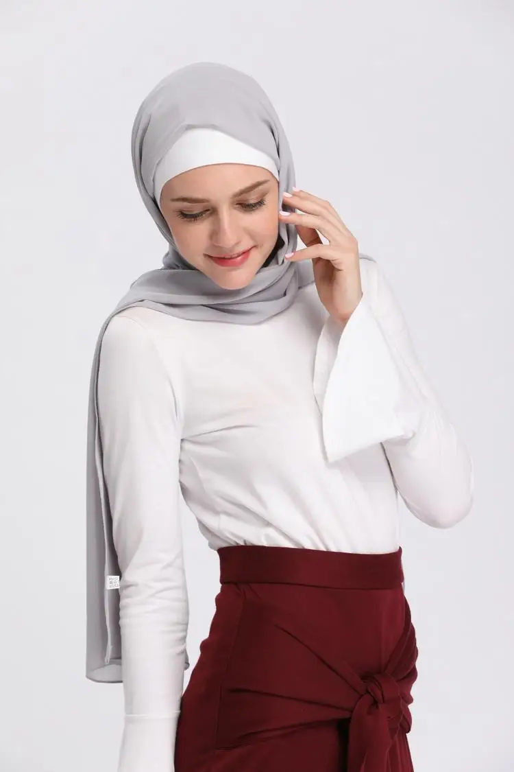 Muslim Women Tops Undershirt Abaya Long 