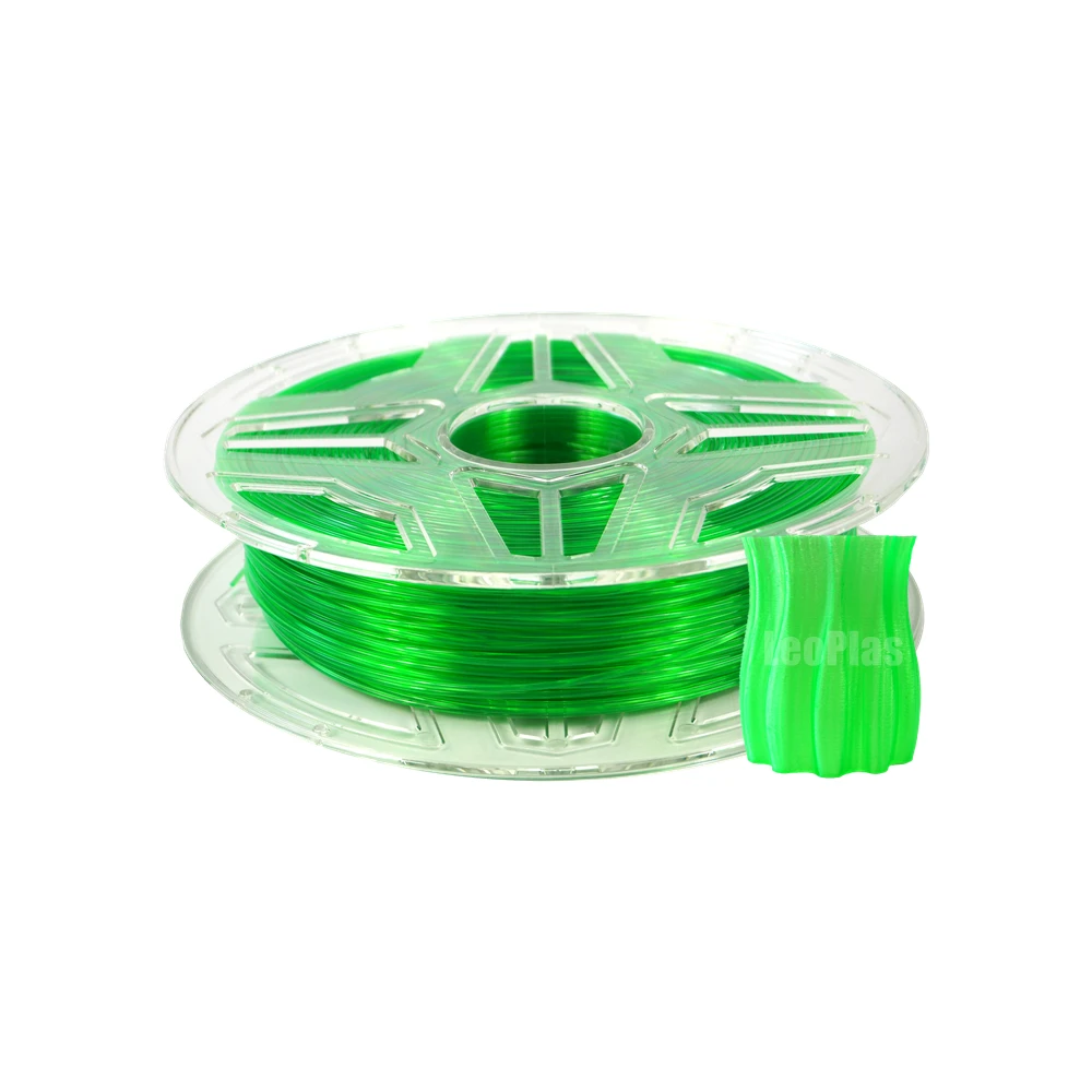 LeoPlas PLA Filament 1.75mm Clear PLA Filament 1kg for 3D Printing Supplies  Printer Consumables Clear Green 通販