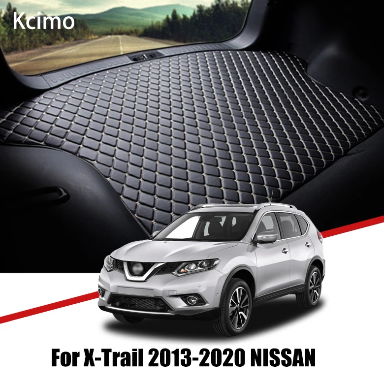 repent Collision course Hates Αγορά Εξωτερικά αξεσουάρ | for Nissan X-Trail T32 XTrail 2013 2014 2015  2016 2017 2018 Leather Car Trunk Mat Carpet Rogue Tail Cargo Liner Pad Boot  Mat