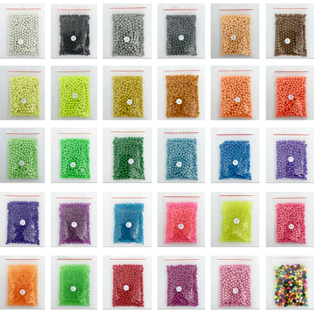 500Pcs Plastic bag packag 5mm perlen Water Beads Spray aqua Magic beads Educational Puzzles pegboard for Children Toy-animated-img