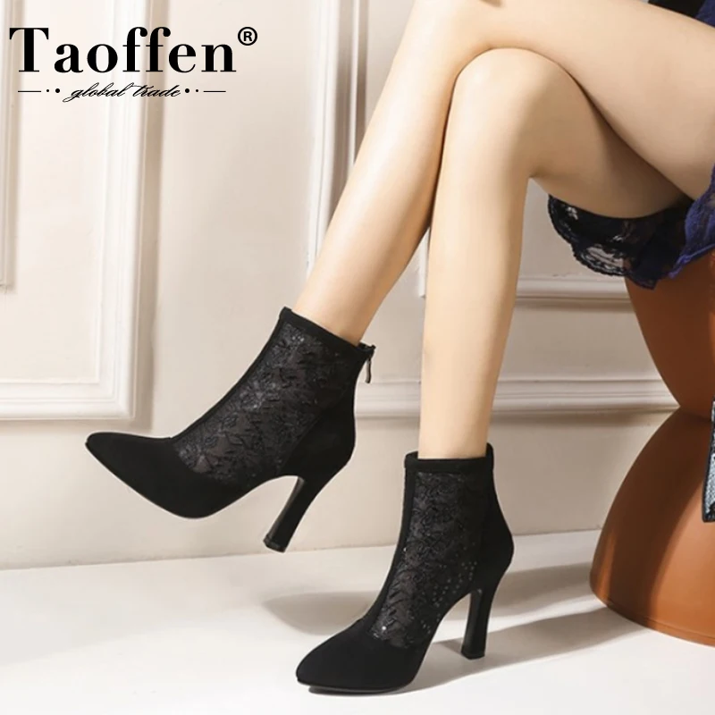black heeled work boots