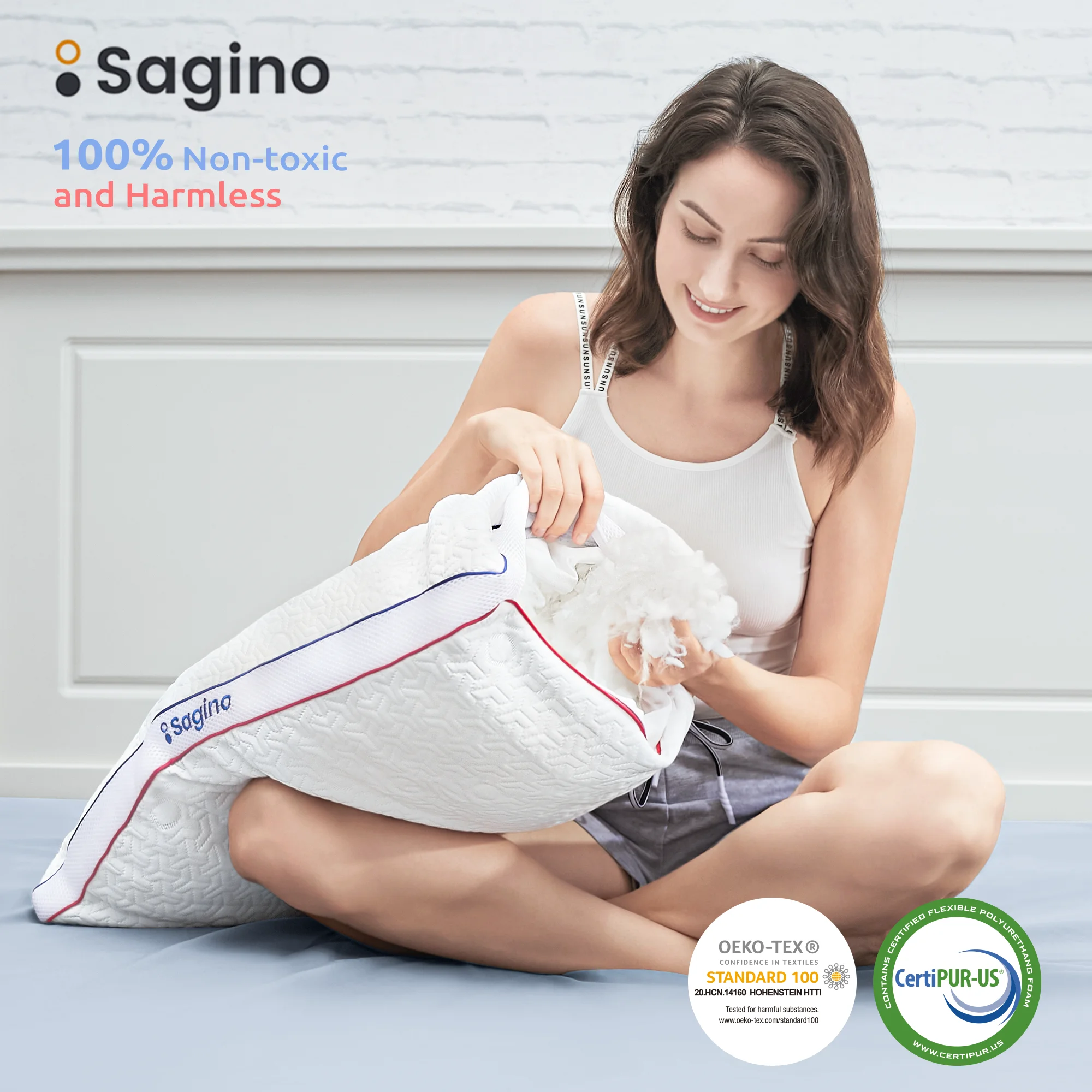 sagino memory foam pillow