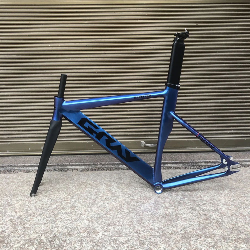 carbon fiber track bike frame