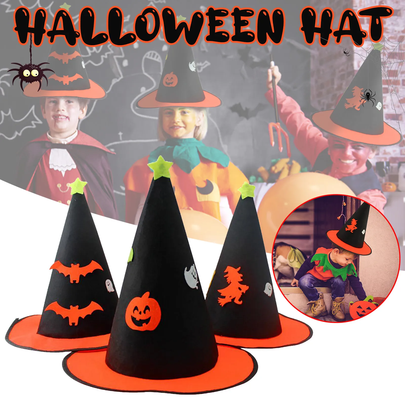 halloween with hat