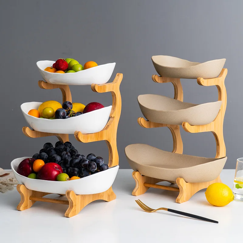 ceramic fruit bowl stand