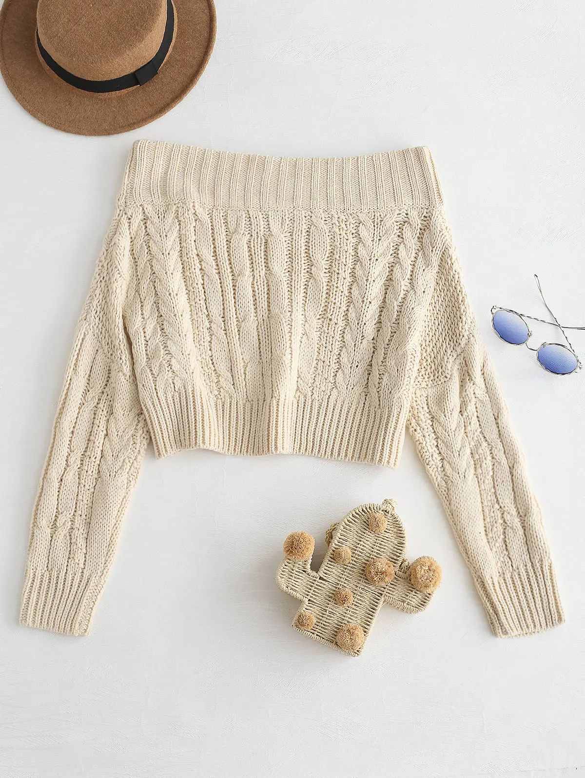 chunky cable jumper