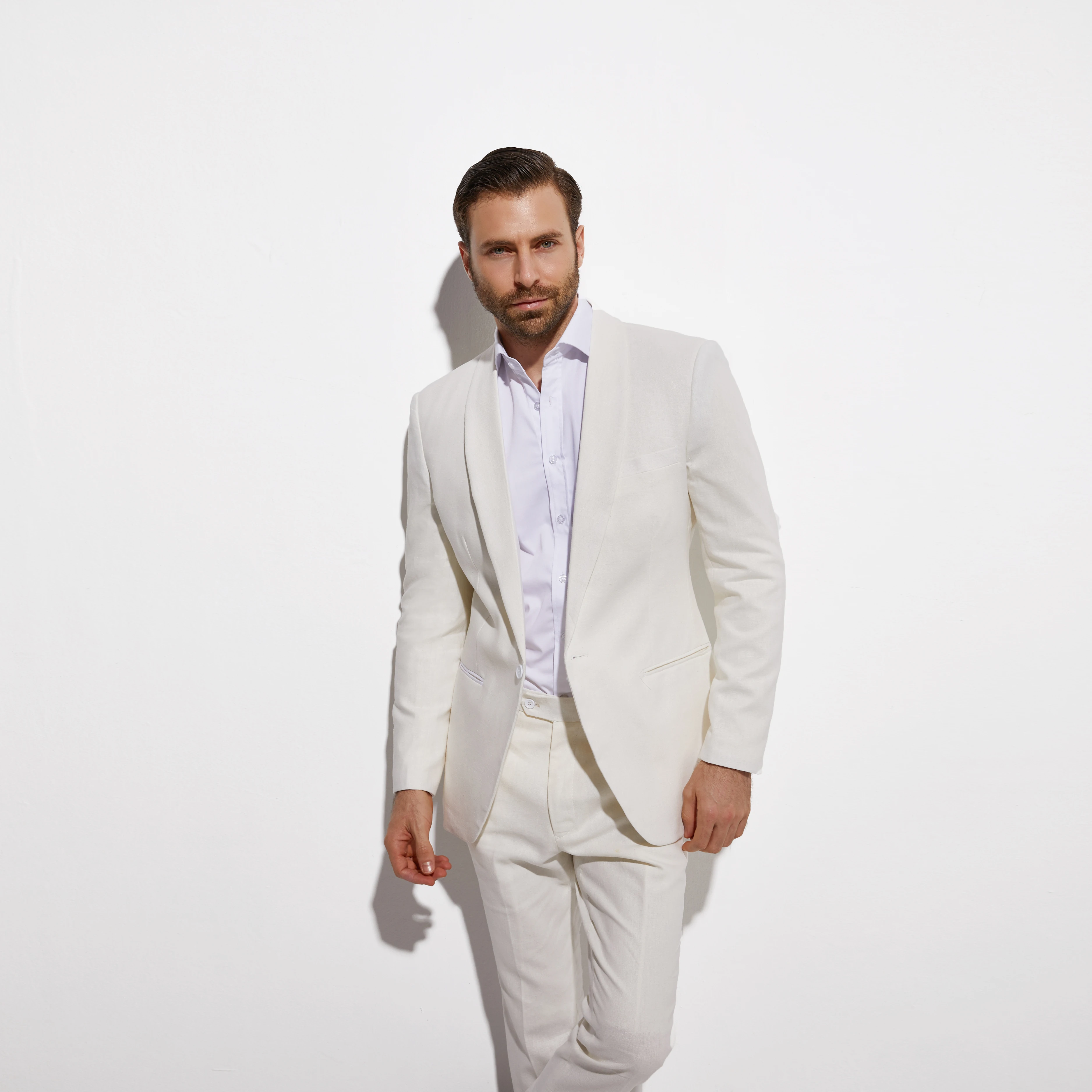 men's cotton suit