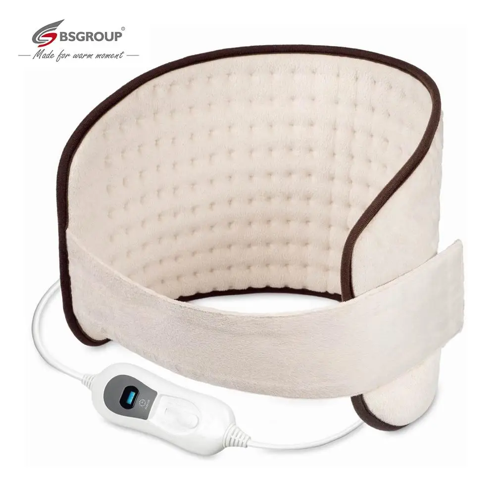 Electric Heated Waist Massager Hot Belt Pad Back Anti Pain Relief