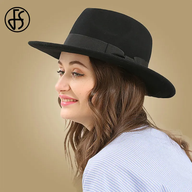 wool black hat