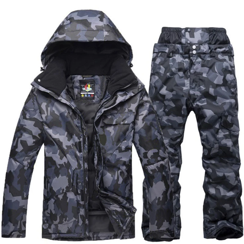 Plus Size Men's Snow Suit Wear Winter 