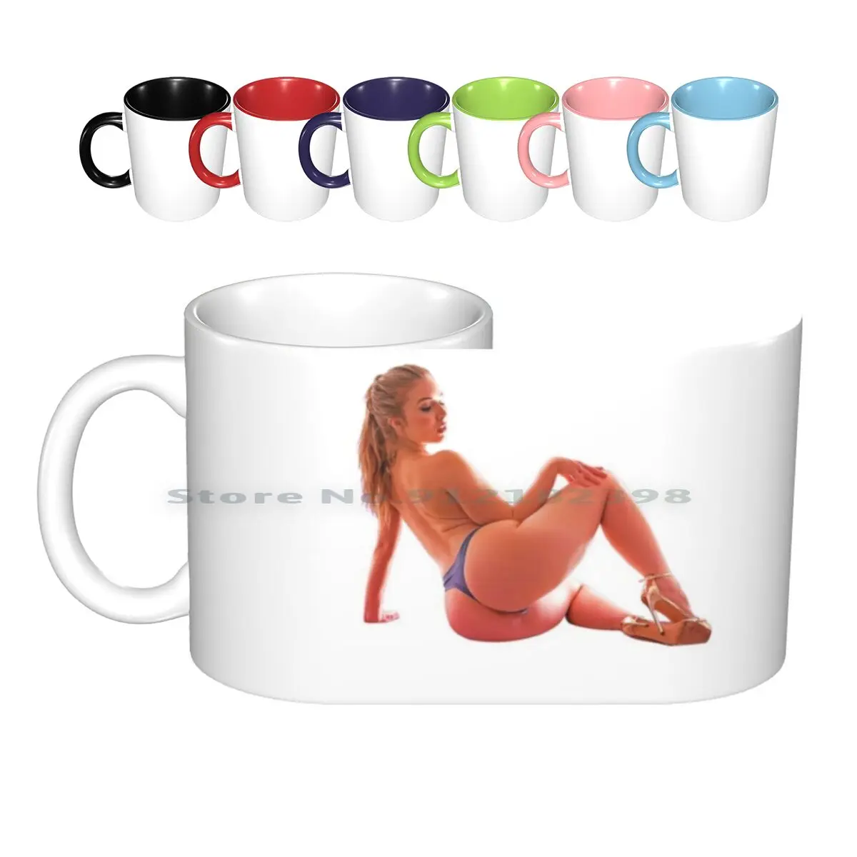 Купить Кухня, столовая и бар | Lena Paul Oil Painting Ceramic Mugs Coffee  Cups Milk Tea Mug Lena Paul Xxx Adult Up Sexy Hot Twerk Pinup Girl Lingerie  High