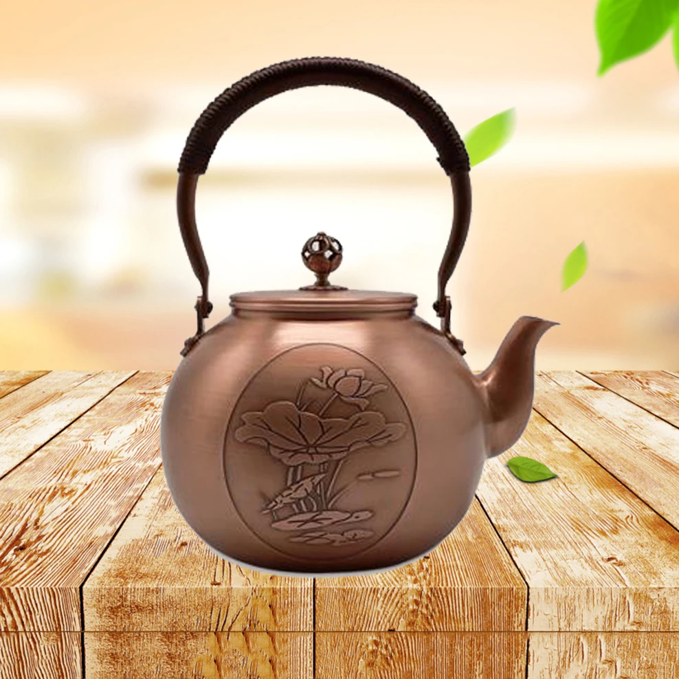 copper tea kettle