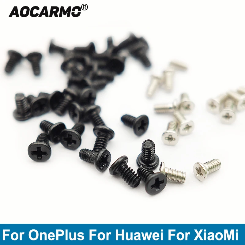 Aocarmo For OnePlus For XiaoMi For Huawei 1.2mm*1.5mm 1.2mm*2.5mm 1.4mm*2.5mm Inside Motherboard Screws Middle Frame Screw Bolt