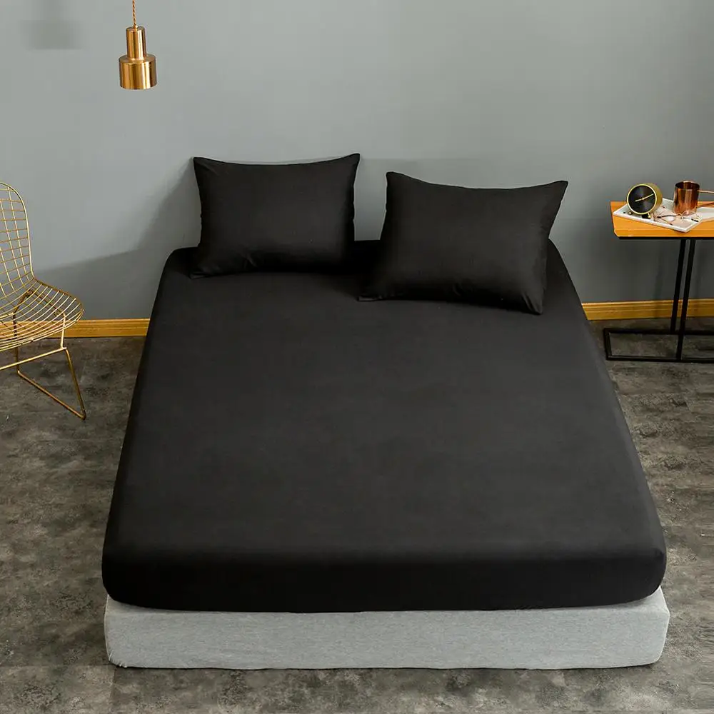 black queen bed sheets