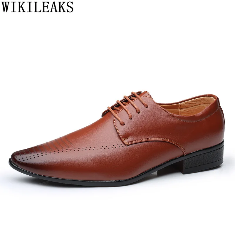 Dress Oxford Shoes for Men Zapatos 