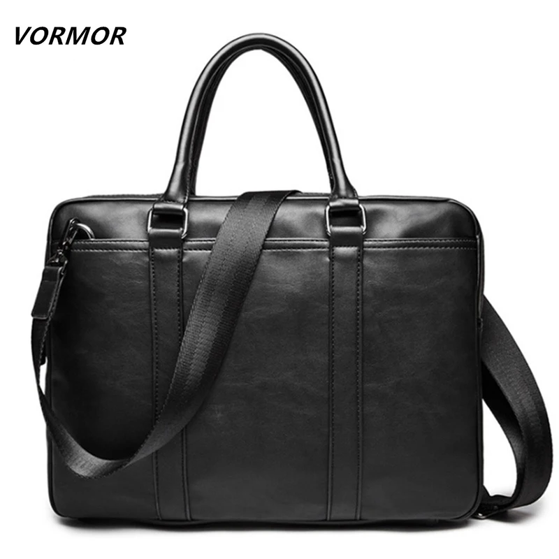 mens black tote bolsa