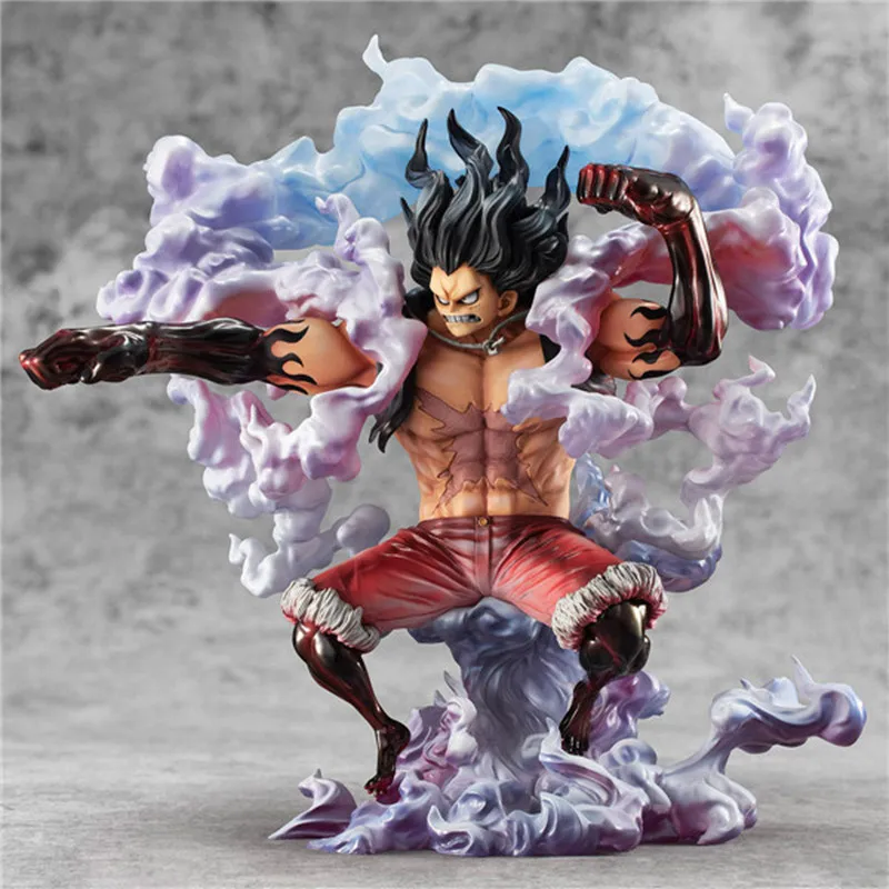 one piece luffy snakeman figure