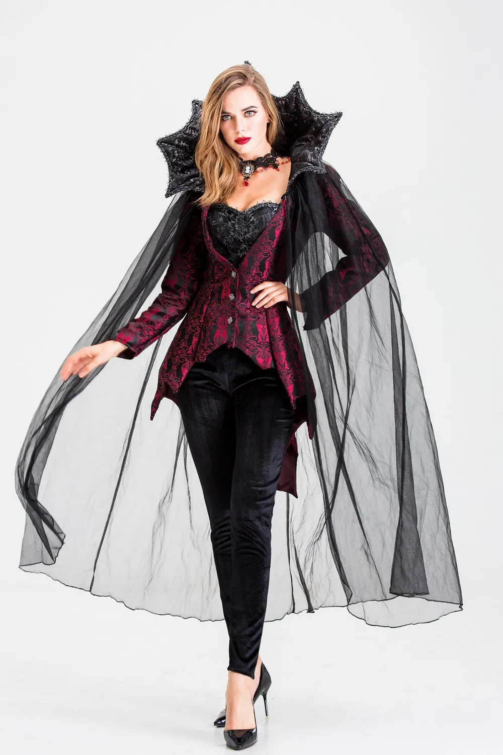 Halloween Costume Sexy Vampire Costume Women Masquerade Party Cosplay