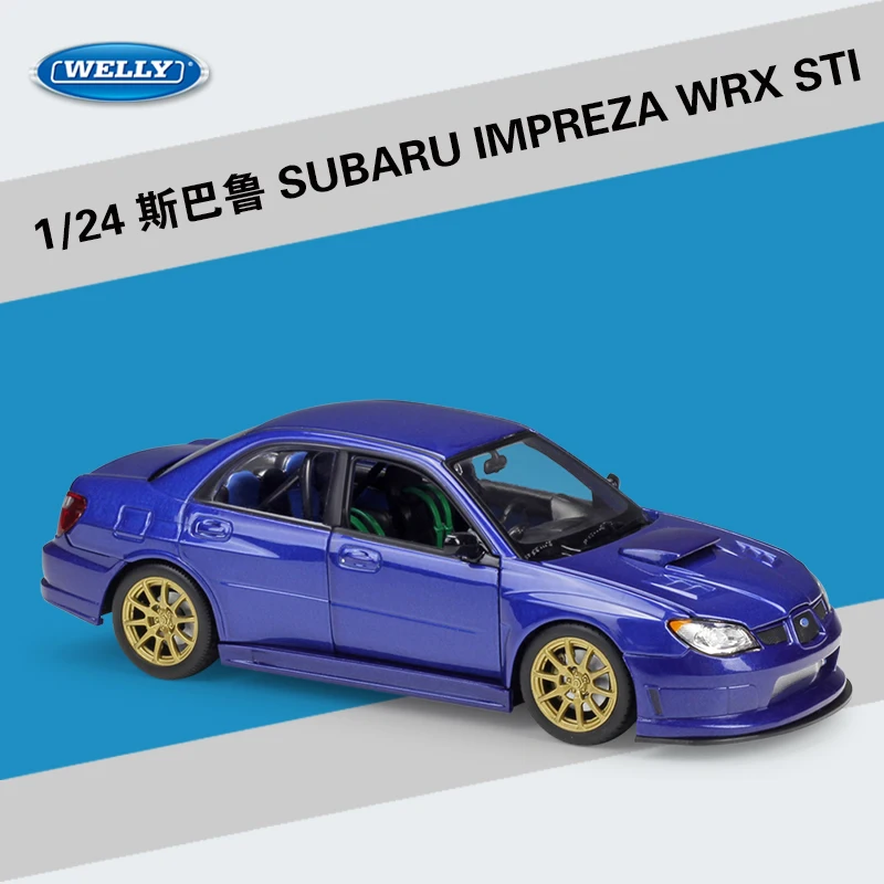 welly subaru impreza wrx sti